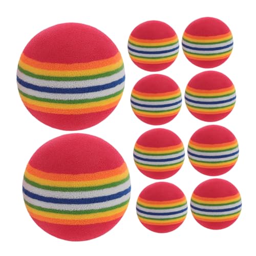 Kisangel Rainbow Set Mit 10 Weichen Federnden Und Robusten Interaktiven Spielzeugen Für Katzen Und Welpen von Kisangel