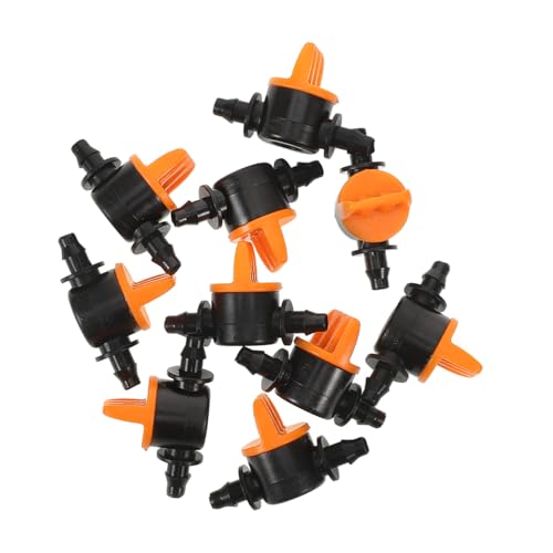 Kisangel 10stücke Mini Wasserabsperrventile Für Micro-schläuche Einstellbare Durchflusskontrolle Für Gartenbewässerung Aquarien Und Hochwertige Materialien Installieren Und Lecksicher Kisangel 10stücke Mini Wasserabsperrventile Für Micro-schläuche Einstellbare Durchflusskontrolle Für Gartenbewässerung Aquarien Und Hochwertige Materialien Installieren Und Lecksicher von Kisangel