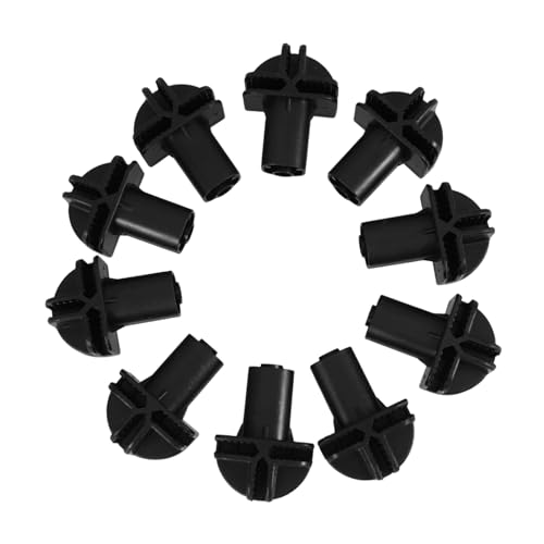Kisangel 10pcs Plastikschnallen Für Katzenkäfig -würfel -würfelanschlüsse Für Aufbewahrungseinheiten Für DIY -drahtwürfel -lagereinheiten Und Schrankorganisatoren von Kisangel