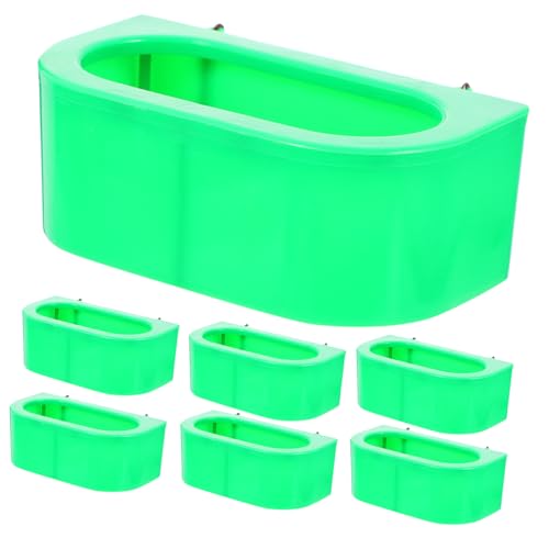 Kisangel 10st Futternapf Für Tauben Häschen-Feeder Vogelzubehör Käfigbecher Für Hühner Behälter Für Haustierfutter Haustiersachen Meerschweinchenzubehör Wasserspender Für Hamster Green Kisangel 10st Futternapf Für Tauben Häschen-Feeder Vogelzubehör Käfigbecher Für Hühner Behälter Für Haustierfutter Haustiersachen Meerschweinchenzubehör Wasserspender Für Hamster Green von Kisangel