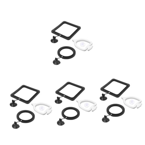 Kisangel 12 STK Abgehängter Fütterungskreis Schwimmring Für Aquarien Verschleißfester Aquarienring Automatische Fischfütterung Aquarienring Haken Aquarienfischring PVC Futter Konisch Kisangel 12 STK Abgehängter Fütterungskreis Schwimmring Für Aquarien Verschleißfester Aquarienring Automatische Fischfütterung Aquarienring Haken Aquarienfischring PVC Futter Konisch von Kisangel