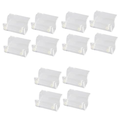 Kisangel 12stücke Teiliges Aquarienabdeckung Halterung Acrylstützen Für Fischbehälter Stabiler Aquarium Rack Für Offene Tanks Und Terrarien Bis Glasdicke Geeignet von Kisangel