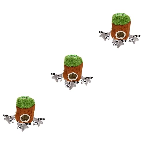 Kisangel 3sets Plüsch Hundespielzeug Quietschendes Interaktives Haustier Molarenzubehör Für Den Spaß Zu Hause 4pcs * 3 von Kisangel