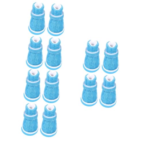 Kisangel 12 STK Haustierschuhe Regenstiefel für Welpen wasserdichte Hundeschuhe Aquarienschlossdekorationen Welpenregen verstellbare hundeschuhe Outdoor-Hundestiefel Schutz Gummi Kisangel 12 STK Haustierschuhe Regenstiefel für Welpen wasserdichte Hundeschuhe Aquarienschlossdekorationen Welpenregen verstellbare hundeschuhe Outdoor-Hundestiefel Schutz Gummi von Kisangel