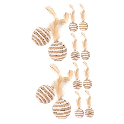 Kisangel 12 STK Katzenspielzeugball interaktives katzenspielzeug Interactive cat Toy Bälle für Katzen Spielzeug für Katzen Spielzeuge Ballspielzeug Kätzchen-Pflaume-Spielzeug Haustier Feder Kisangel 12 STK Katzenspielzeugball interaktives katzenspielzeug Interactive cat Toy Bälle für Katzen Spielzeug für Katzen Spielzeuge Ballspielzeug Kätzchen-Pflaume-Spielzeug Haustier Feder von Kisangel