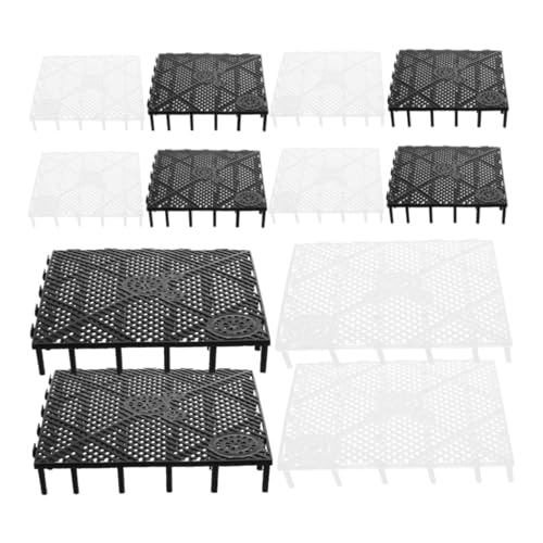 Kisangel 12stücke Aquarium Trennwand Fish Tank Filter Tray Mit Guter Wasserpermeabilität Für Aufzucht Von Fischen Und Aquariengestaltung von Kisangel