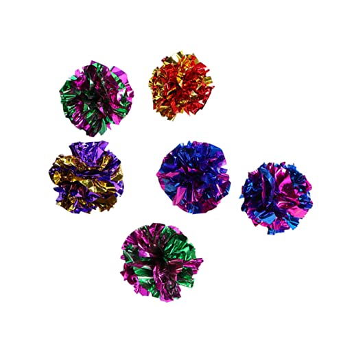 Kisangel 12stücke Interaktive Knisterbälle Für Katzen Farbige Crinkle Balls Spielzeuge Für Katzen Und Kätzchen Bewegung Und Spielverhalten Kisangel 12stücke Interaktive Knisterbälle Für Katzen Farbige Crinkle Balls Spielzeuge Für Katzen Und Kätzchen Bewegung Und Spielverhalten von Kisangel