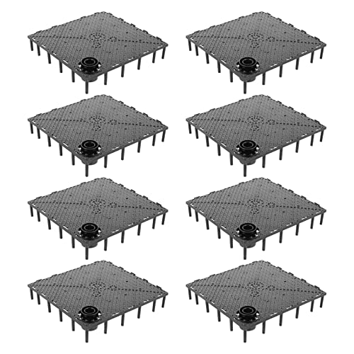 Kisangel Aquarium-substrat-unterschicht 12 Stück Fischtank-isolationsplatte Leicht Zu Verlegender Schlamm Glatt Schneidende Filterplatten von Kisangel