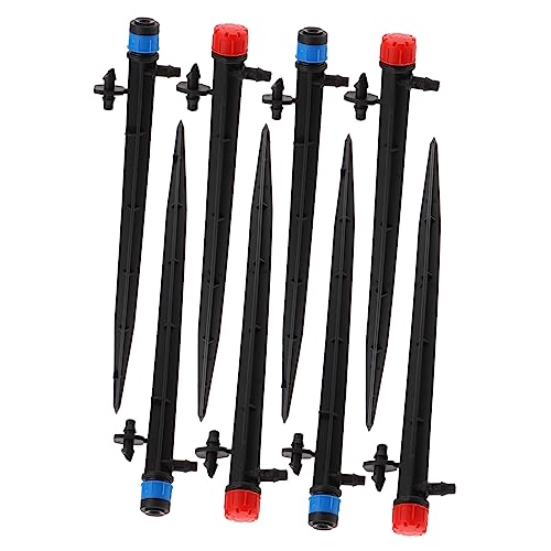 Kisangel 12St Mikrodüse Wasser durchnässt über Anlage Garten Sprinkler sprinklersystem Sprinkler System tropfbewässerung Gartenwerkzeug Sprinkler für Garten Gartenbewässerungsgerät pp Black von Kisangel