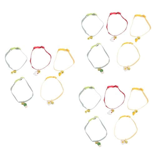Kisangel 15 STK Haustierhalsband Halsband für Haustier tiegerbalm red Halsketten eine Halskette Haustier-Halskette Halskette für Haustiere Sanft die Klingel Combo-Platte Kisangel 15 STK Haustierhalsband Halsband für Haustier tiegerbalm red Halsketten eine Halskette Haustier-Halskette Halskette für Haustiere Sanft die Klingel Combo-Platte von Kisangel