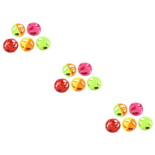 Kisangel 150 STK Glockenballspielzeug für Haustiere plastikbälle plastikball Pet-Ball-Spielzeug Leckerli-Futterspender für Katzen Spielzeuge Ballspielzeug für Katzen Katzenspielzeug runden Kisangel 150 STK Glockenballspielzeug für Haustiere plastikbälle plastikball Pet-Ball-Spielzeug Leckerli-Futterspender für Katzen Spielzeuge Ballspielzeug für Katzen Katzenspielzeug runden von Kisangel