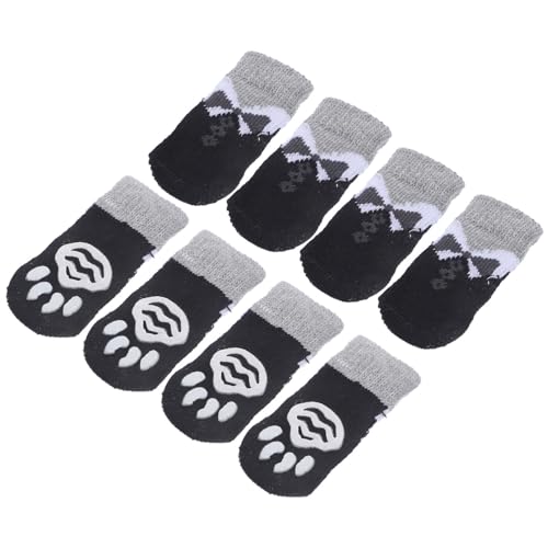 Kisangel 2 Sets Hundesocken in Hervorragender Verarbeitung rutschfeste Strümpfe Kreatives Design Für Die Pfotenpflege Von Haustieren 8 Stück X 2 Kisangel 2 Sets Hundesocken in Hervorragender Verarbeitung rutschfeste Strümpfe Kreatives Design Für Die Pfotenpflege Von Haustieren 8 Stück X 2 von Kisangel