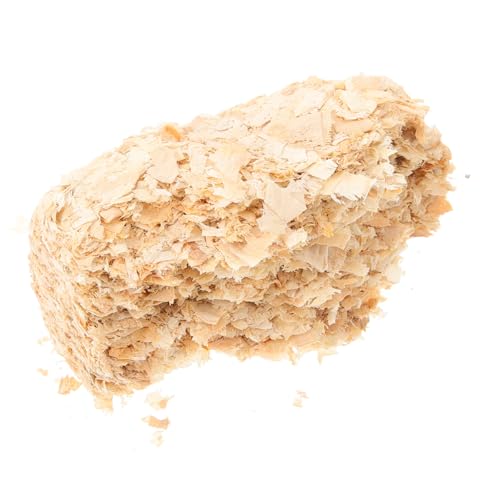 Kisangel 1Packung Geruchsabsorbierende Holzspäne für Kleintiere Natürliche Einstreu für Hamster Igel Meerschweinchen Desodorierungschips für Angenehmes Haustiernest von Kisangel
