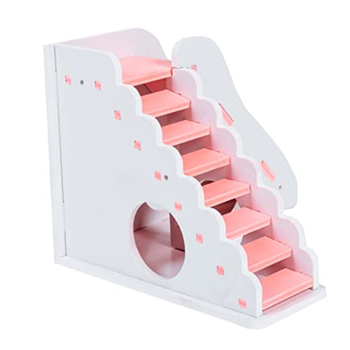 Kisangel Hamsterspielzeug Aus Holz Zum Klettern Und Schieben Leiterständer Für Haustiere Weiß Kisangel Hamsterspielzeug Aus Holz Zum Klettern Und Schieben Leiterständer Für Haustiere Weiß von Kisangel