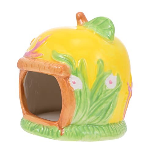 Kisangel 1stück Keramisches Hamster Nest Kühles Und Bequemes Schlafhaus Für Kleine Haustiere Tragbar Langlebig Stilvolles Design Für Hamster Und Andere Kleintiere Kisangel 1stück Keramisches Hamster Nest Kühles Und Bequemes Schlafhaus Für Kleine Haustiere Tragbar Langlebig Stilvolles Design Für Hamster Und Andere Kleintiere von Kisangel