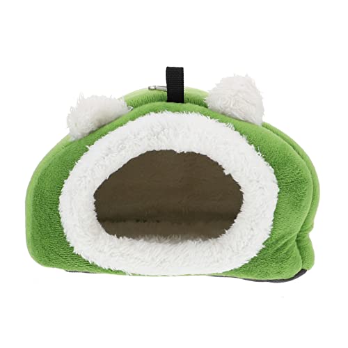Kisangel 1Stk Baumwollnest für Haustiere Käfig Plüsch -Figurenspielzeug Kaninchen Tipi Koje Heu kanninchenhäuser kaninchenhäuser Hamsterhausbett Hamster warmes Nest SHU Fussel Green Kisangel 1Stk Baumwollnest für Haustiere Käfig Plüsch -Figurenspielzeug Kaninchen Tipi Koje Heu kanninchenhäuser kaninchenhäuser Hamsterhausbett Hamster warmes Nest SHU Fussel Green von Kisangel