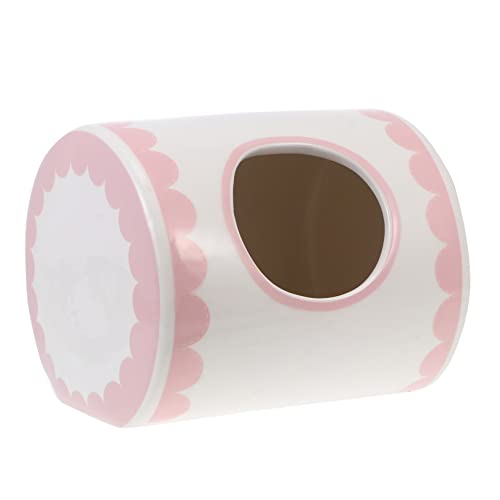 Kisangel Kühlnest Keramik-haustiernest Für Chinchilla-hamsterhaus Einzigartiges Design Robustes Keramikmaterial Kisangel Kühlnest Keramik-haustiernest Für Chinchilla-hamsterhaus Einzigartiges Design Robustes Keramikmaterial von Kisangel