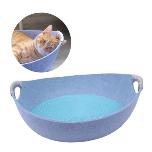 Kisangel 1Stück Filzbett Für Haustiere Mit Kühlpad Sommerliches Hundebett Und Katzenbett Für Kleine Und Große Austauschbarem Kühlkissen Pads Zufällig Kisangel 1Stück Filzbett Für Haustiere Mit Kühlpad Sommerliches Hundebett Und Katzenbett Für Kleine Und Große Austauschbarem Kühlkissen Pads Zufällig von Kisangel