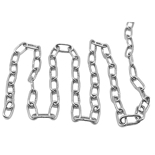 Kisangel 1Stück Haustierziehkette Hochleistungs Hebekette für Langlebig und Sicher für Große und Mittelgroße für Industrielle Anwendungen Kisangel 1Stück Haustierziehkette Hochleistungs Hebekette für Langlebig und Sicher für Große und Mittelgroße für Industrielle Anwendungen von Kisangel