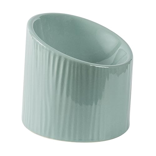 Kisangel Erhöhter Katzennapf Aus Keramik Futternapf Für Katzen Und Hunde Fassungsvermögen 170 Ml Design Der Halswirbelsäule Kisangel Erhöhter Katzennapf Aus Keramik Futternapf Für Katzen Und Hunde Fassungsvermögen 170 Ml Design Der Halswirbelsäule von Kisangel