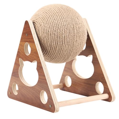 Kisangel Klettergerüst Für Kätzchen Kratzbaum Für Katzen Haustierbedarf Natürliches Sisalseil Schickes Design Langlebiges Material von Kisangel