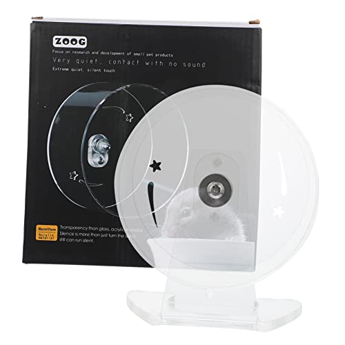 Kisangel Interaktiver Spaß Für Haustiere Hamster-laufrad Mit Lautlosem Spielzeug Für Hamster Mäuse Kleintiere – Tierbedarf von Kisangel