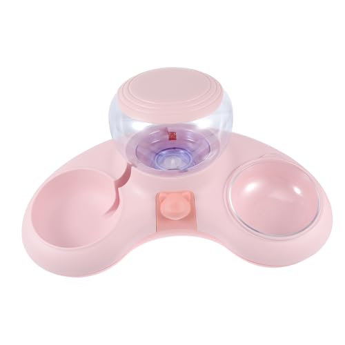 Kisangel Doppelnapf für Katzen Wasserspender Futternapf für Katzen und Hunde Praktisches Dekoratives Design Kisangel Doppelnapf für Katzen Wasserspender Futternapf für Katzen und Hunde Praktisches Dekoratives Design von Kisangel
