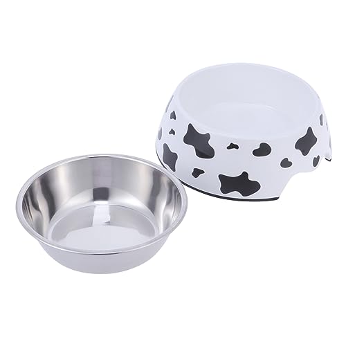 Kisangel Hundenapf Mit Einzigartigem Design Edelstahl-futternapfständer Doppel-futternapf Für Trockenfutter Und Leckereien Kisangel Hundenapf Mit Einzigartigem Design Edelstahl-futternapfständer Doppel-futternapf Für Trockenfutter Und Leckereien von Kisangel