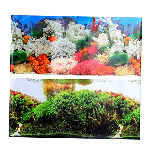 Kisangel 2 Blätter 3D-Aquarium-Aufkleber Deckel Teichbeleuchtung Luft Schläuche Fisch Aquarium rückwand Aquarium Poster dekorative Aufkleber doppelseitiger Hintergrundaufkleber Filmpapier Kisangel 2 Blätter 3D-Aquarium-Aufkleber Deckel Teichbeleuchtung Luft Schläuche Fisch Aquarium rückwand Aquarium Poster dekorative Aufkleber doppelseitiger Hintergrundaufkleber Filmpapier von Kisangel
