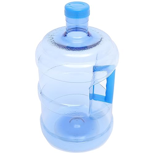 Kisangel 2 Gallonen Wasserflasche Outdoor Mineralwasser Eimer Tragbarer Wasserkrug Spender 7,5 l Wasserspeicher Rack für das Haustier Reisen zu Fuß von Kisangel