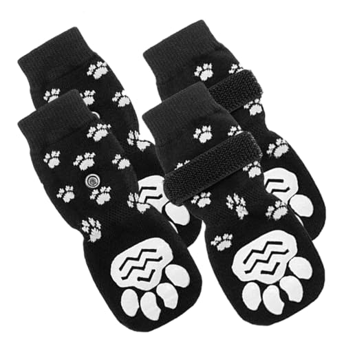 Kisangel 2paare rutschfeste Hundesocken Für Hunde Winterliche Pfotenschutz-socken Aus Baumwolle Atmungsaktiv Und Waschbar Geeignet Für Drinnen Und Draußen -Pack Pfotenpflege Für Kaltes Kisangel 2paare rutschfeste Hundesocken Für Hunde Winterliche Pfotenschutz-socken Aus Baumwolle Atmungsaktiv Und Waschbar Geeignet Für Drinnen Und Draußen -Pack Pfotenpflege Für Kaltes von Kisangel
