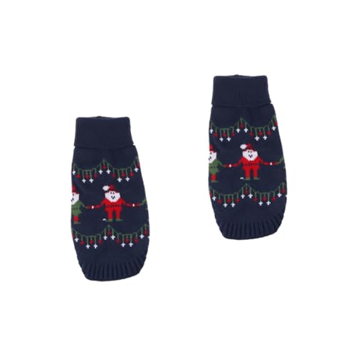 Kisangel 2 STK Gestrickter Pullover Für Haustiere Kleine Hunde-Outfits Weihnachtskostüme Für Hunde Welpen-schneepullover Hundeweihnachtspullover Kleine Hundekleidung Kleider Hündchen Mantel Kisangel 2 STK Gestrickter Pullover Für Haustiere Kleine Hunde-Outfits Weihnachtskostüme Für Hunde Welpen-schneepullover Hundeweihnachtspullover Kleine Hundekleidung Kleider Hündchen Mantel von Kisangel