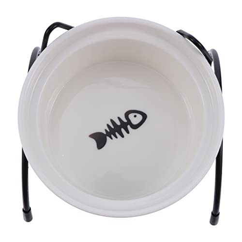 Kisangel 2 STK Haustiernapf Katzennapf Keramik Futterspender für Katzen pet Feeder pet Bowl Katzennäpfe Wasserzufuhr und Halterung Katzenschüssel Keramik Halswirbelsäule Zubringer Kisangel 2 STK Haustiernapf Katzennapf Keramik Futterspender für Katzen pet Feeder pet Bowl Katzennäpfe Wasserzufuhr und Halterung Katzenschüssel Keramik Halswirbelsäule Zubringer von Kisangel