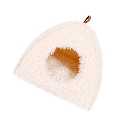 Kisangel 2 STK Katzennest kleine hundebetten Katzenversteck Katzenbett kuschelbett Kleiner Ruhekissen Flauschige Haustierbett Katzenloch Welpenhaus das Bett Plüsch- Weiß Kisangel 2 STK Katzennest kleine hundebetten Katzenversteck Katzenbett kuschelbett Kleiner Ruhekissen Flauschige Haustierbett Katzenloch Welpenhaus das Bett Plüsch- Weiß von Kisangel