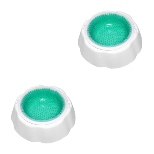 Kisangel 2 STK Kühlende Eisschüssel Für Haustiere Welpen-kit Automatische Schüssel Hundenapf Telefonständer Wasserspender Aus Keramik Maschinenspender Für Zu Hause Katze Kalt Pp Cool Kisangel 2 STK Kühlende Eisschüssel Für Haustiere Welpen-kit Automatische Schüssel Hundenapf Telefonständer Wasserspender Aus Keramik Maschinenspender Für Zu Hause Katze Kalt Pp Cool von Kisangel