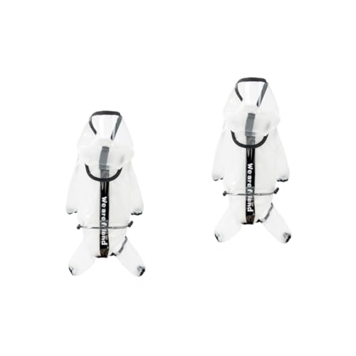 Kisangel 2stücke Wasserdichter Hunderegenmantel Mit Reflektor Transparente Kapuze Geeignet Für Kleine Bis Große Hunde Atmungsaktiv Und Langlebig Für Regnerische Tage Kisangel 2stücke Wasserdichter Hunderegenmantel Mit Reflektor Transparente Kapuze Geeignet Für Kleine Bis Große Hunde Atmungsaktiv Und Langlebig Für Regnerische Tage von Kisangel
