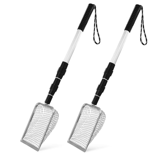 Kisangel 2 STK Schaufel für Katzenstreu Streuschaufel mit Muschelschaufel Stainless Steel ausstecher Rentier Toilette Abfallschaufel aus Metall Wurfsiebschaufel Haustier handhaben Mülleimer Kisangel 2 STK Schaufel für Katzenstreu Streuschaufel mit Muschelschaufel Stainless Steel ausstecher Rentier Toilette Abfallschaufel aus Metall Wurfsiebschaufel Haustier handhaben Mülleimer von Kisangel