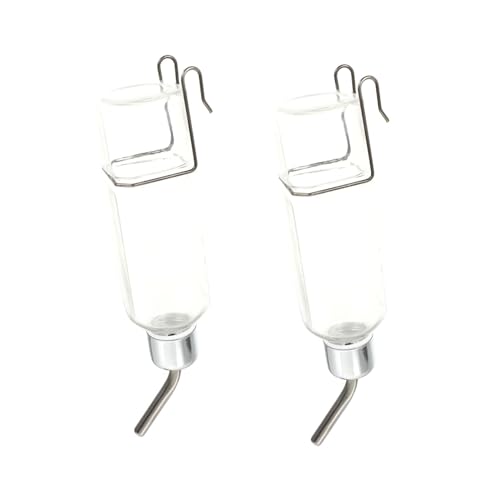 Kisangel Praktischer Hängender Haustier-wasserspender 2 Stück 350 Ml Trinkflasche Für Katzen Und Hunde Kisangel Praktischer Hängender Haustier-wasserspender 2 Stück 350 Ml Trinkflasche Für Katzen Und Hunde von Kisangel