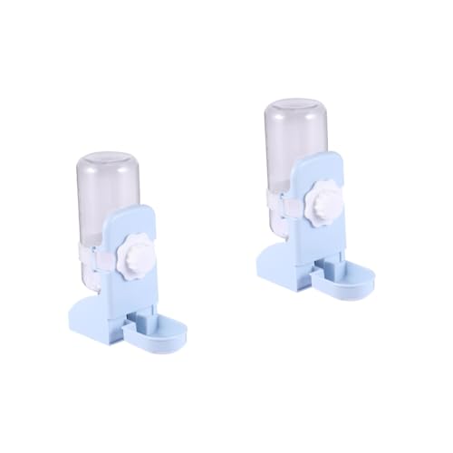 Kisangel 2 STK Wasserspender Hamster Wasserflaschenspender für Hunde nager trinkflasche nagetier trinkflasche Wasserstation für Haustiere Wasserzufuhr automatisch Trinkbrunnen Fressnapf von Kisangel