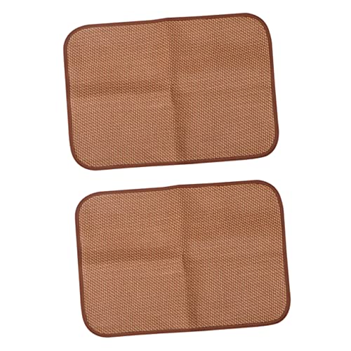 Kisangel 2 STÜCK Kühlende Sommermatte für Hunde Atmungsaktive Rattan Bambusmatte für Haustiere im Sommer Sorgt für Angenehme Kühlung und Kisangel 2 STÜCK Kühlende Sommermatte für Hunde Atmungsaktive Rattan Bambusmatte für Haustiere im Sommer Sorgt für Angenehme Kühlung und von Kisangel