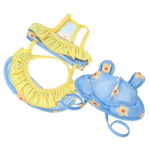 Kisangel 2 Sätze Haustier-Badeanzug Cami-Strampler Sommerkleid für Haustiere Hunde schwimmweste schwimmwesten für Hunde Rock Bikinis Haustierröcke Hundekleider Hündchen Hundekleidung von Kisangel