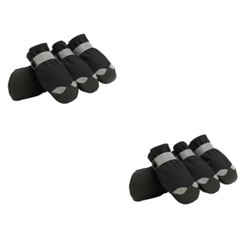 Kisangel 2 Sätze Haustier wasserdichte Schuhe Pfotenschutz Für Welpen Haustierstiefel Hundestiefel Hunddräkt Hundkläder Sällskapsdjur Schuhe Für Hunde Welpenstiefel Der Schnee Nylon Sohlen Kisangel 2 Sätze Haustier wasserdichte Schuhe Pfotenschutz Für Welpen Haustierstiefel Hundestiefel Hunddräkt Hundkläder Sällskapsdjur Schuhe Für Hunde Welpenstiefel Der Schnee Nylon Sohlen von Kisangel