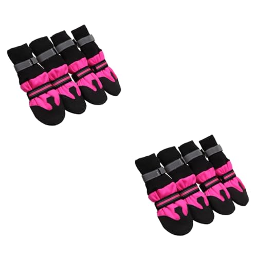 Kisangel 2 Sätze Hundeschuhe Kleine Hundestiefel Hundepfotenschutz Winterliche Hundestiefel Pfotenschutz Für Haustierstiefel Warmer Hund Schuhe Für Hunde Reisen Draussen Schneeschuhe Kisangel 2 Sätze Hundeschuhe Kleine Hundestiefel Hundepfotenschutz Winterliche Hundestiefel Pfotenschutz Für Haustierstiefel Warmer Hund Schuhe Für Hunde Reisen Draussen Schneeschuhe von Kisangel