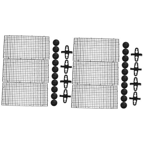 Kisangel 2 Sätze Isolationsplatte für Fischbecken Fischschalen aus Kunststoff Aquariumteiler Isolationsnetz Trennwand für Aquarien Gittergewebe Saugnapf Zuchtbox Isolationsplatine Teilung von Kisangel