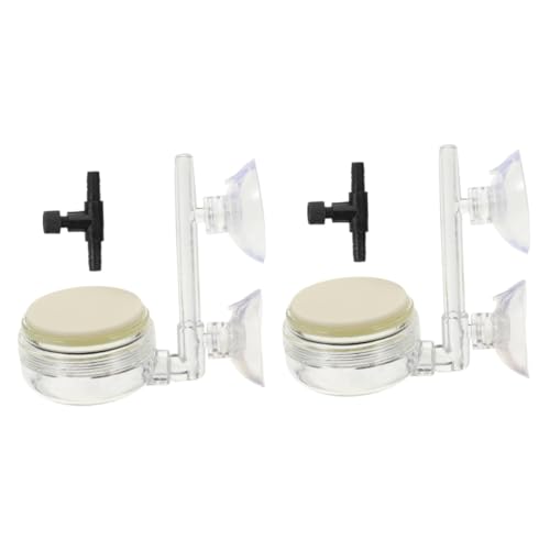 Kisangel 2 Sets Nano Bubbler Für Aquarium Aquarium Air Stone Bubble Oxygenation Diffusor Sichere Aquarium Versorgung Für Süßwasser Oder von Kisangel