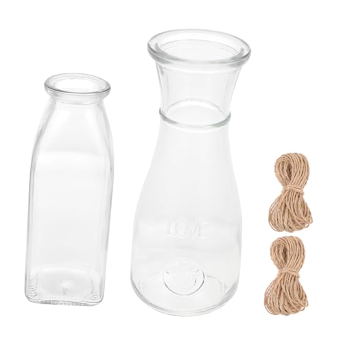 Kisangel Elegantes Glas 2 Stück Hydrokultur Pflanzenflaschen Freunde Home Decor Kisangel Elegantes Glas 2 Stück Hydrokultur Pflanzenflaschen Freunde Home Decor von Kisangel