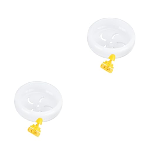 Kisangel 2 STK kleines Haustierspielzeug hamsterzubehör nager Spielzeug Hamster Laufrad Hamsterspielzeug für klein Super leises Hamsterrad Haustier Spielzeug Laufrad für Haustiere Weiß Kisangel 2 STK kleines Haustierspielzeug hamsterzubehör nager Spielzeug Hamster Laufrad Hamsterspielzeug für klein Super leises Hamsterrad Haustier Spielzeug Laufrad für Haustiere Weiß von Kisangel