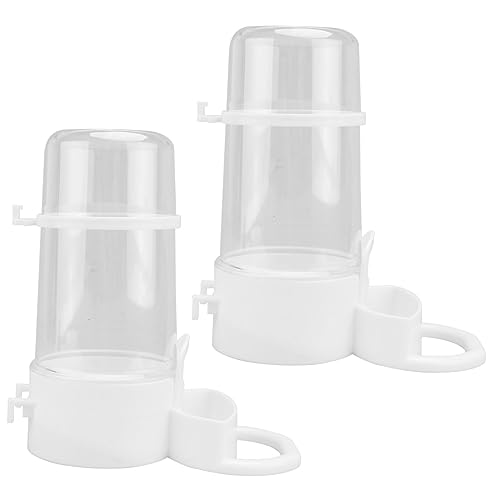 Kisangel 2 Stück Automatischer Futter und Wasserspender aus Kunststoff Teiliges Leicht zu Montieren Hygienisch Vielseitig für Geflügel Tauben Vögel und Wachteln Geeignet Kisangel 2 Stück Automatischer Futter und Wasserspender aus Kunststoff Teiliges Leicht zu Montieren Hygienisch Vielseitig für Geflügel Tauben Vögel und Wachteln Geeignet von Kisangel