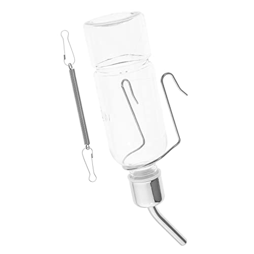 Kisangel 2stücke Edelstahl Hamster Trinkflasche Automatischer Wasserspender Für Kleine Haustiere Stabil Und Hängend Für Hamster Und Kaninchen Einfache Nutzung Ohne Verschütten von Kisangel