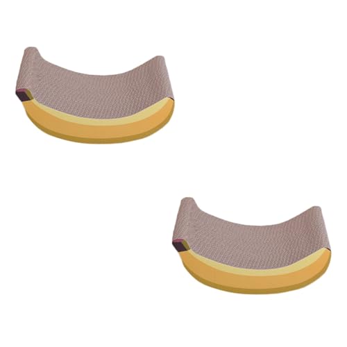 Kisangel 2 Stück Bananen Kratzbaum Aus Wellpappe Bananen Förmiges Katzenkratzbrett Spielzeug Für Kleinkinder Bananenspielzeug Kätzchen Kratzbrett Pappkratzbrett Für Katzenspielzeug Kisangel 2 Stück Bananen Kratzbaum Aus Wellpappe Bananen Förmiges Katzenkratzbrett Spielzeug Für Kleinkinder Bananenspielzeug Kätzchen Kratzbrett Pappkratzbrett Für Katzenspielzeug von Kisangel